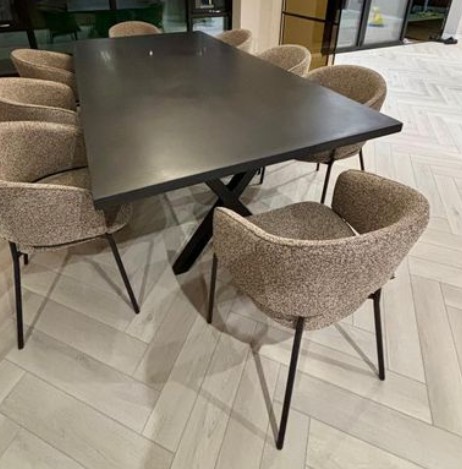 The table they crafted for us is nothing short of stunning